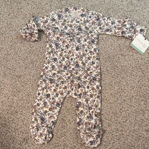 Carter's Multicolor Floral Footie